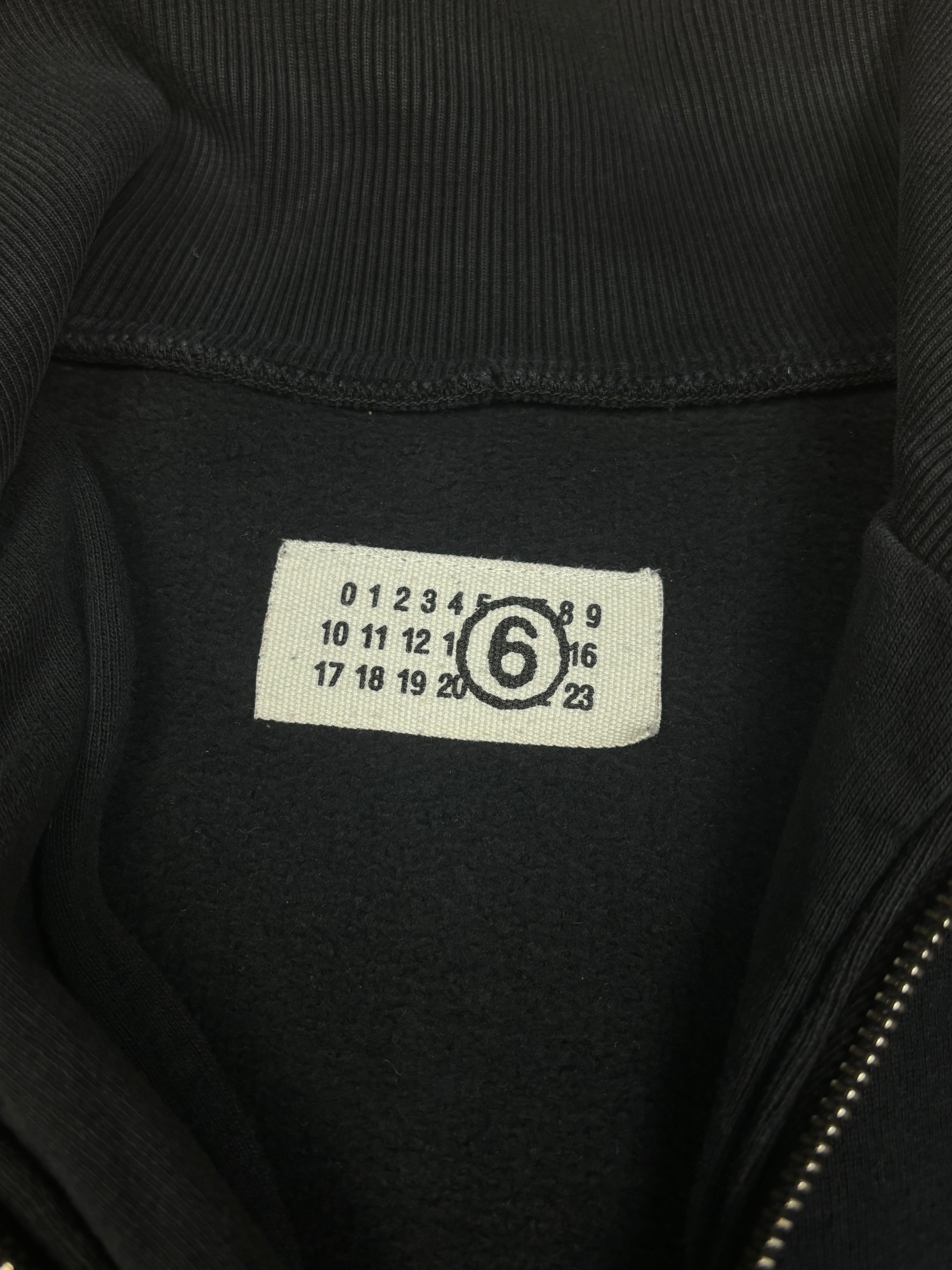 MM6 Maison Margiela suéter con múltiples cremalleras