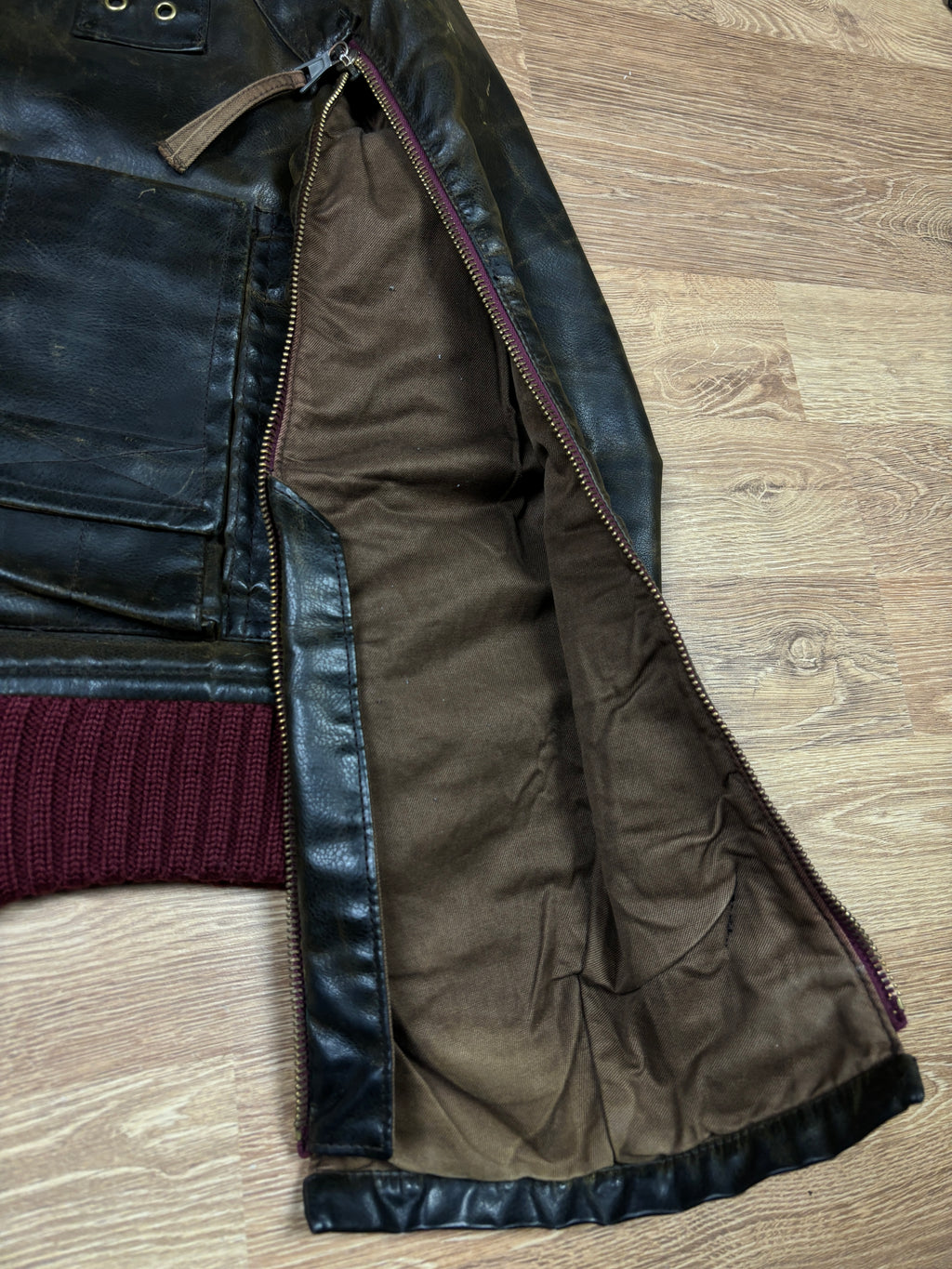 Dsquared2 AW2003 Runway Multi-Zip Bomber Jacket