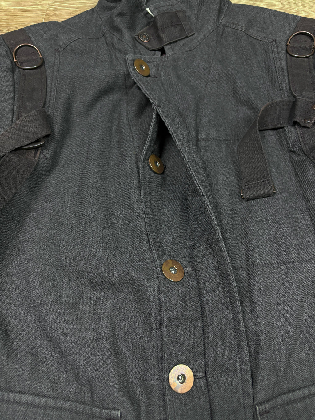 2000s Marithé François Girbaud Bondage Utility Jacket