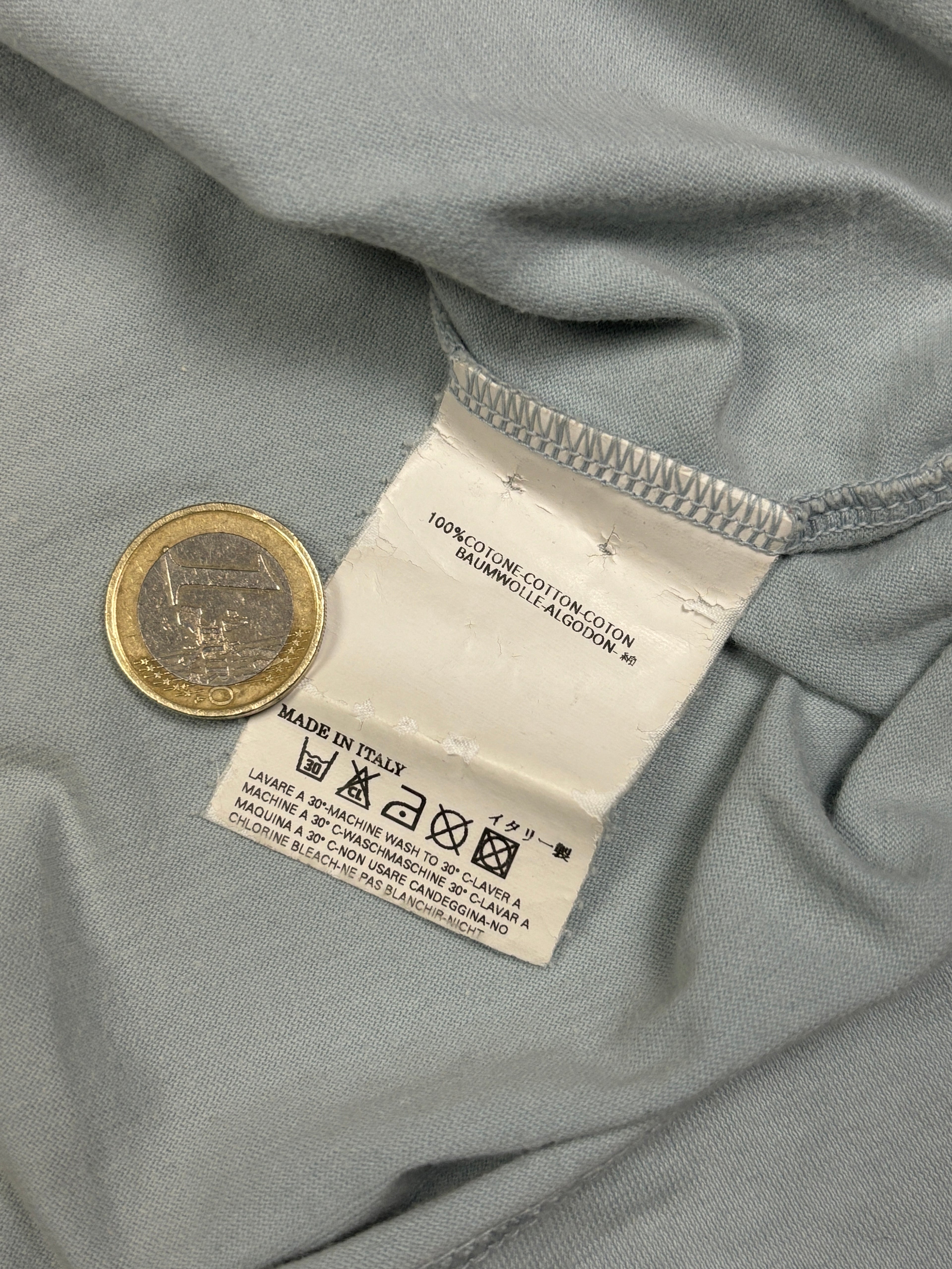 2000s Dsquared2 “Angel” Raw Hem Polo