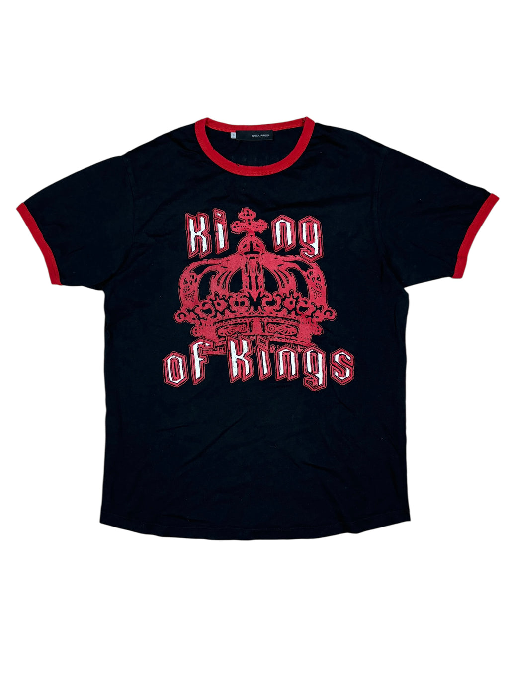 2000s Dsquared2 “King of Kings” Graphic T-Shirt