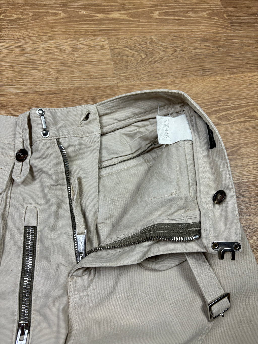 Dsquared2 AW2007 Runway Multi-Pocket Utility Pants