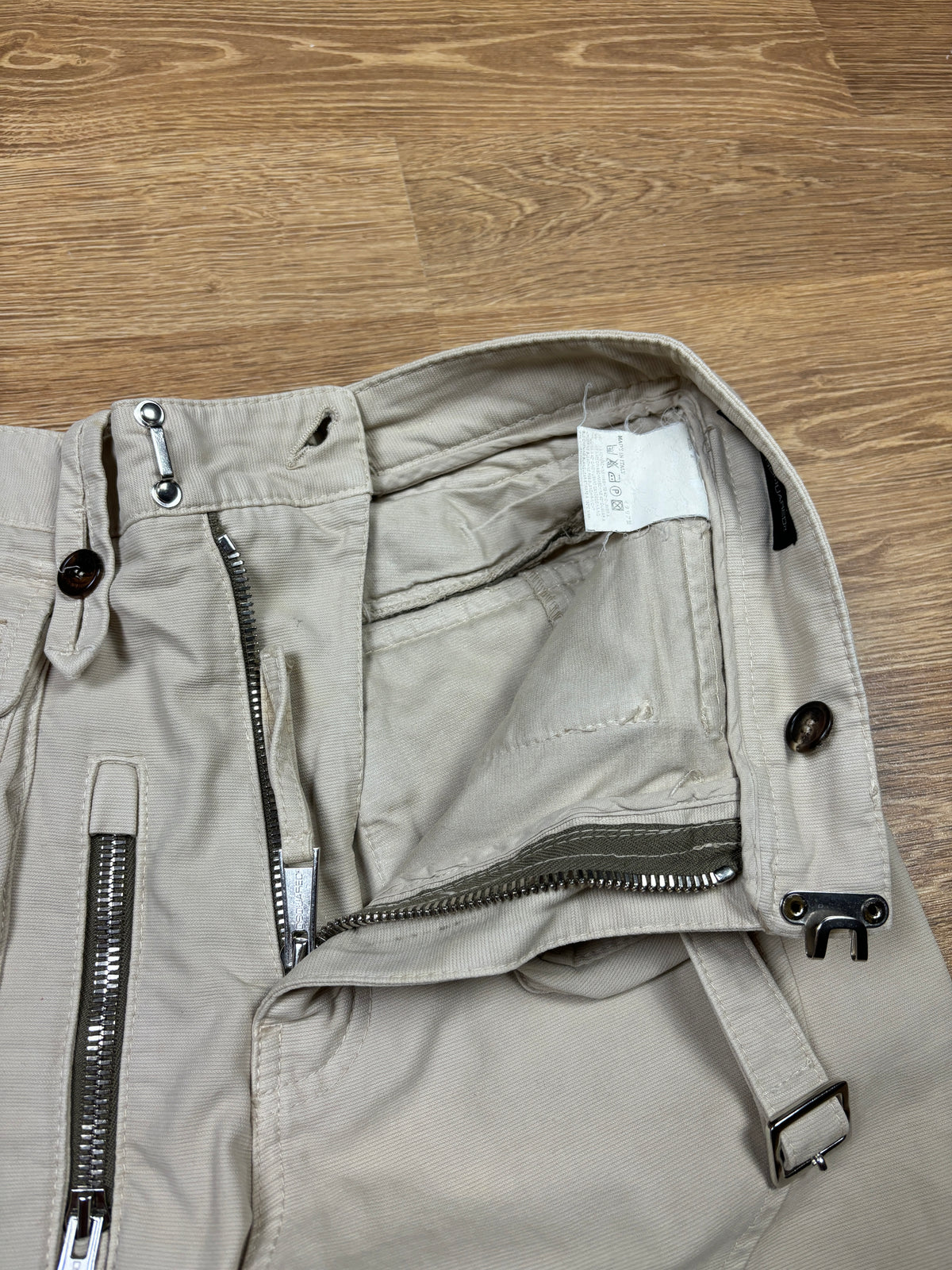 Dsquared2 AW2007 Runway Multi-Pocket Utility Pants