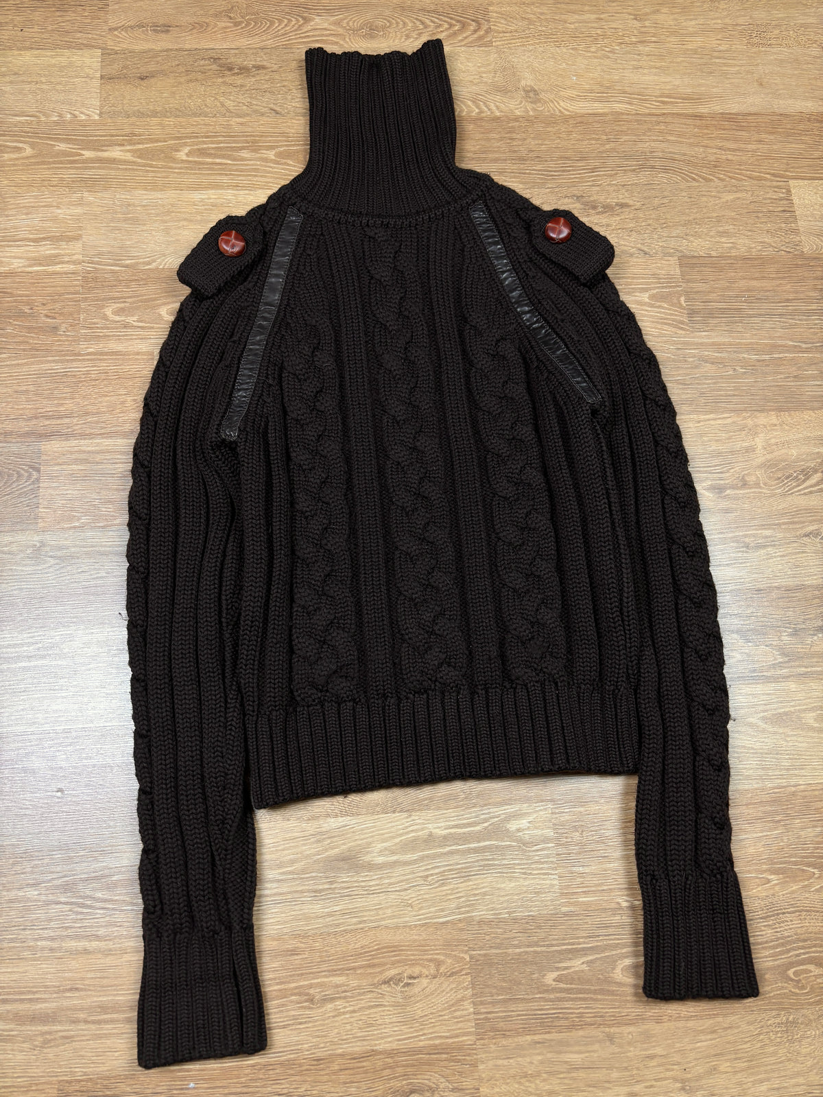 Dsquared2 AW2004 Runway Wool Turtleneck Sweater