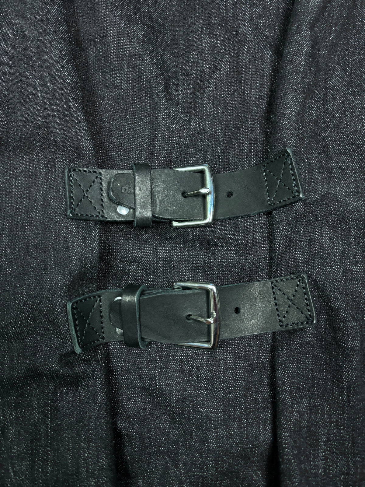 Dsquared2 FW2016 Denim Buckle Shirt