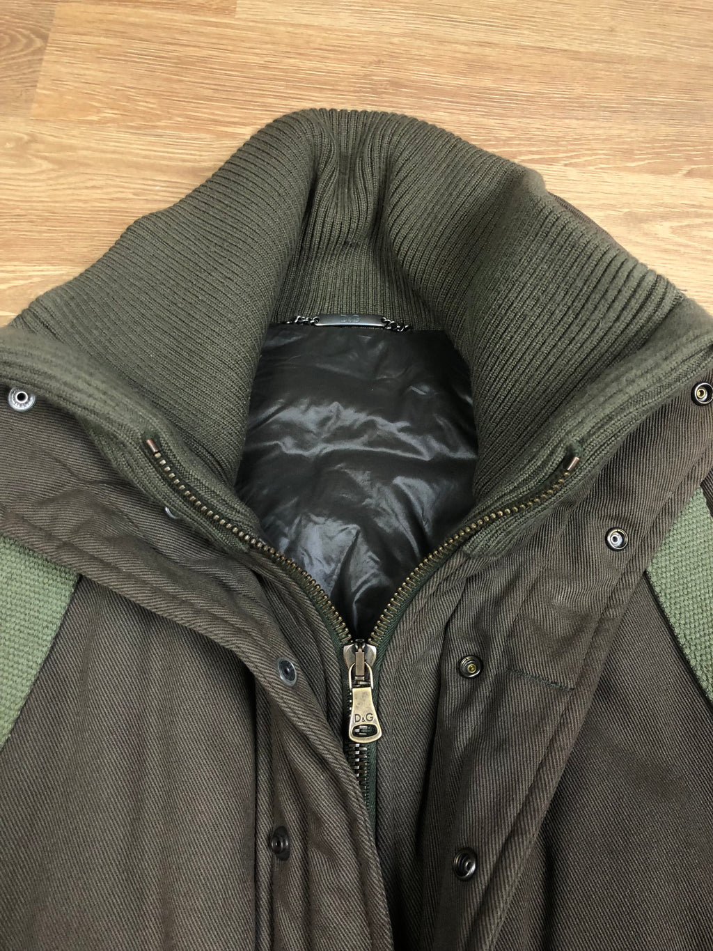 Dolce & Gabbana FW2003 Heavy Cargo Bondage Jacket