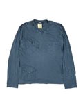 2000s Dolce & Gabbana Faded Blue Multi-Pocket Longsleeve