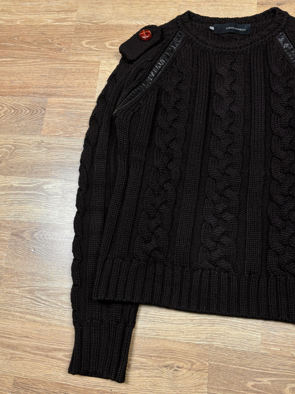 AW2004 Dsquared2 Runway Wool Knit Sweater