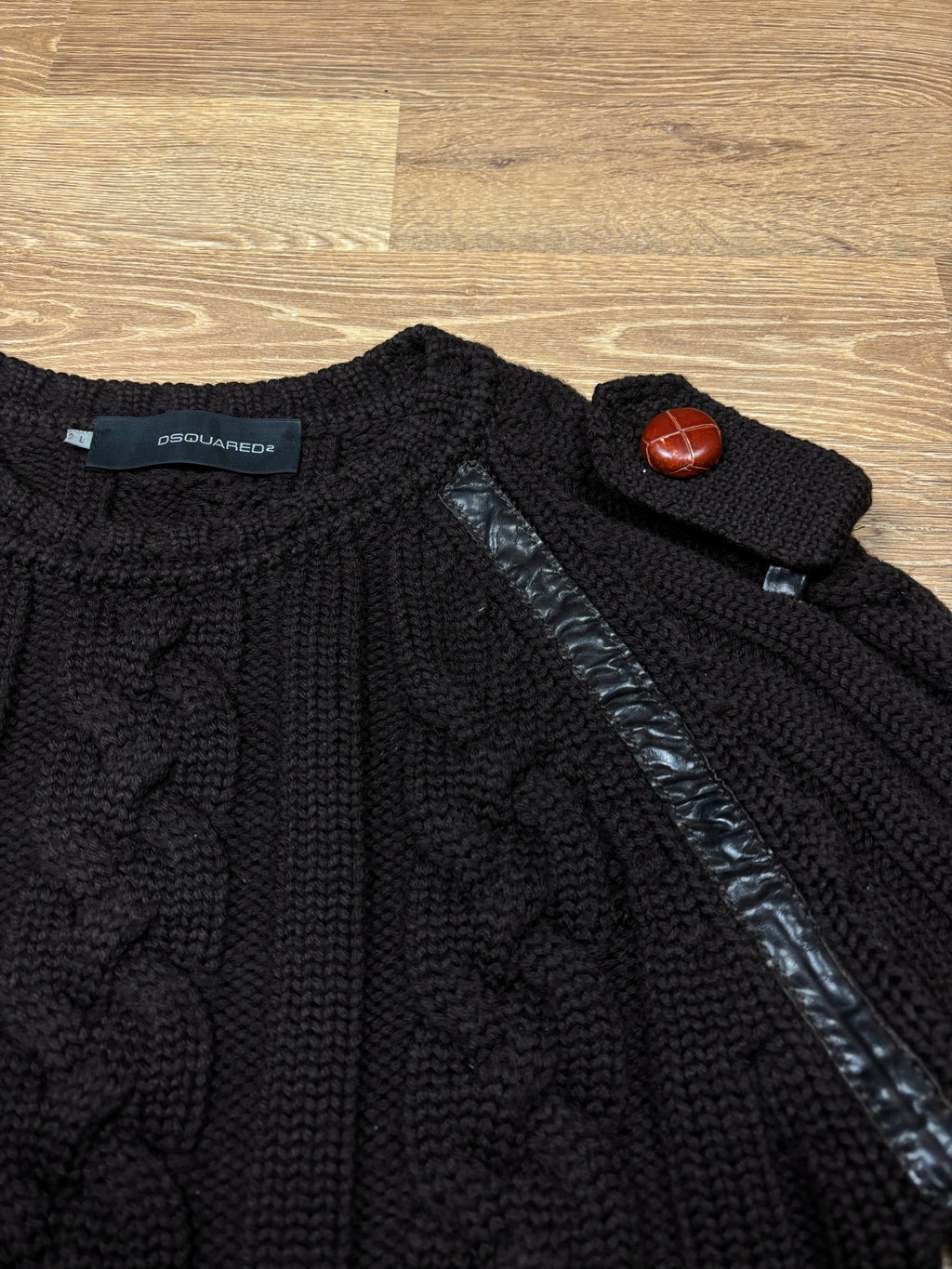 AW2004 Dsquared2 Runway Wool Knit Sweater