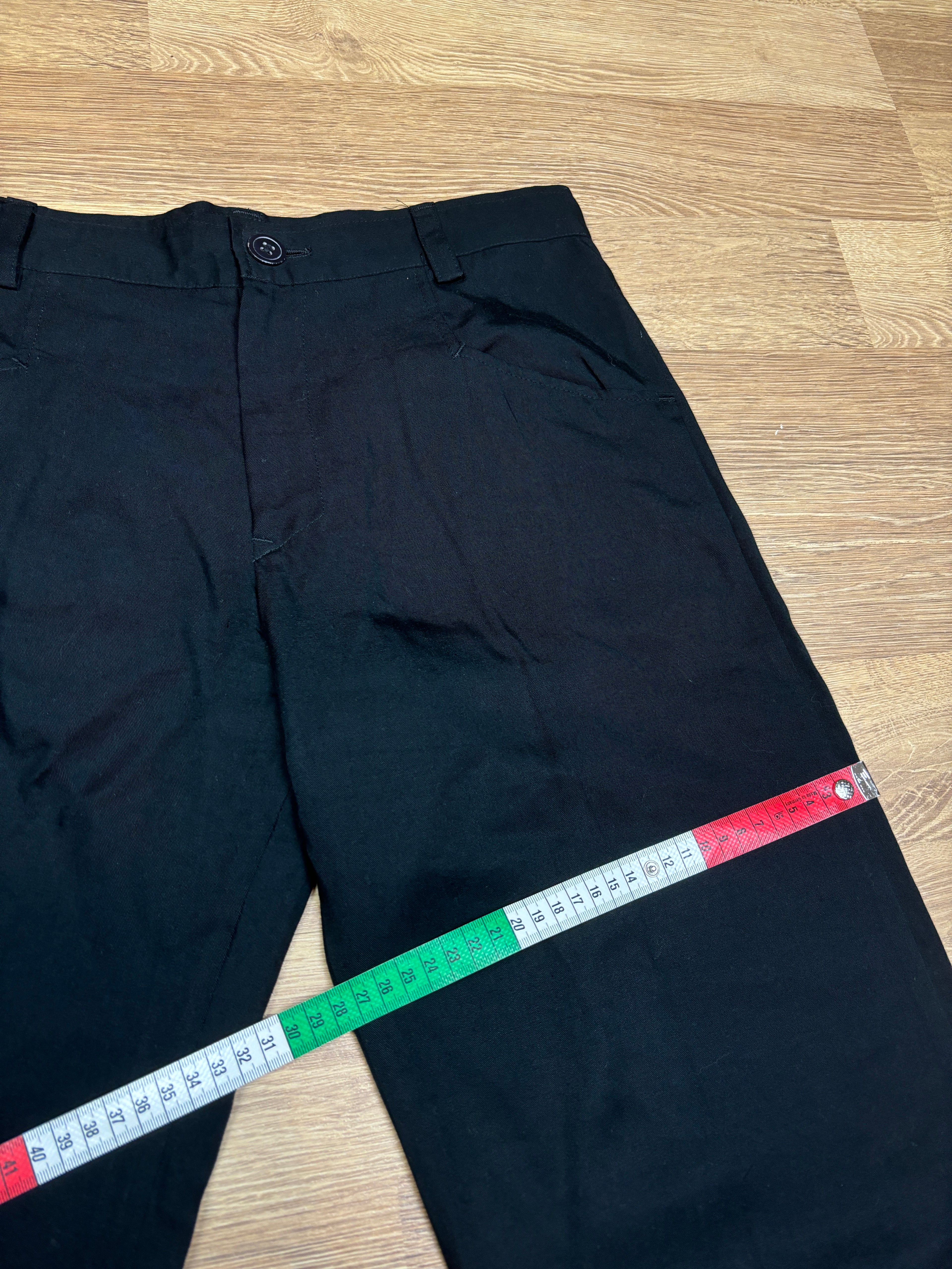 Y’s Yohji Yamamoto Wide Leg Rayon Trousers