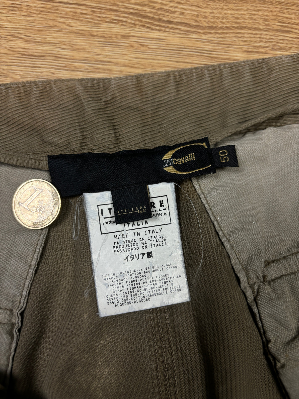 2000s Just Cavalli Multipocket Cargo Pants
