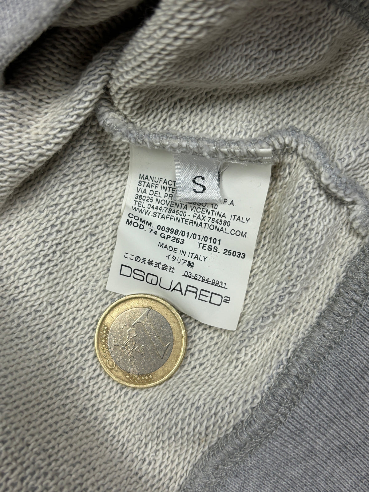 2000s Dsquared2 Grey Logo Sleeveless Hoodie
