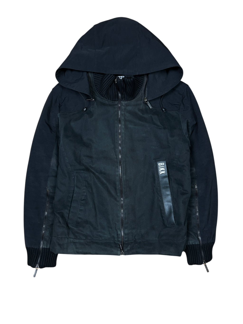 Dirk Bikkembergs Multi Panel Hooded Jacket