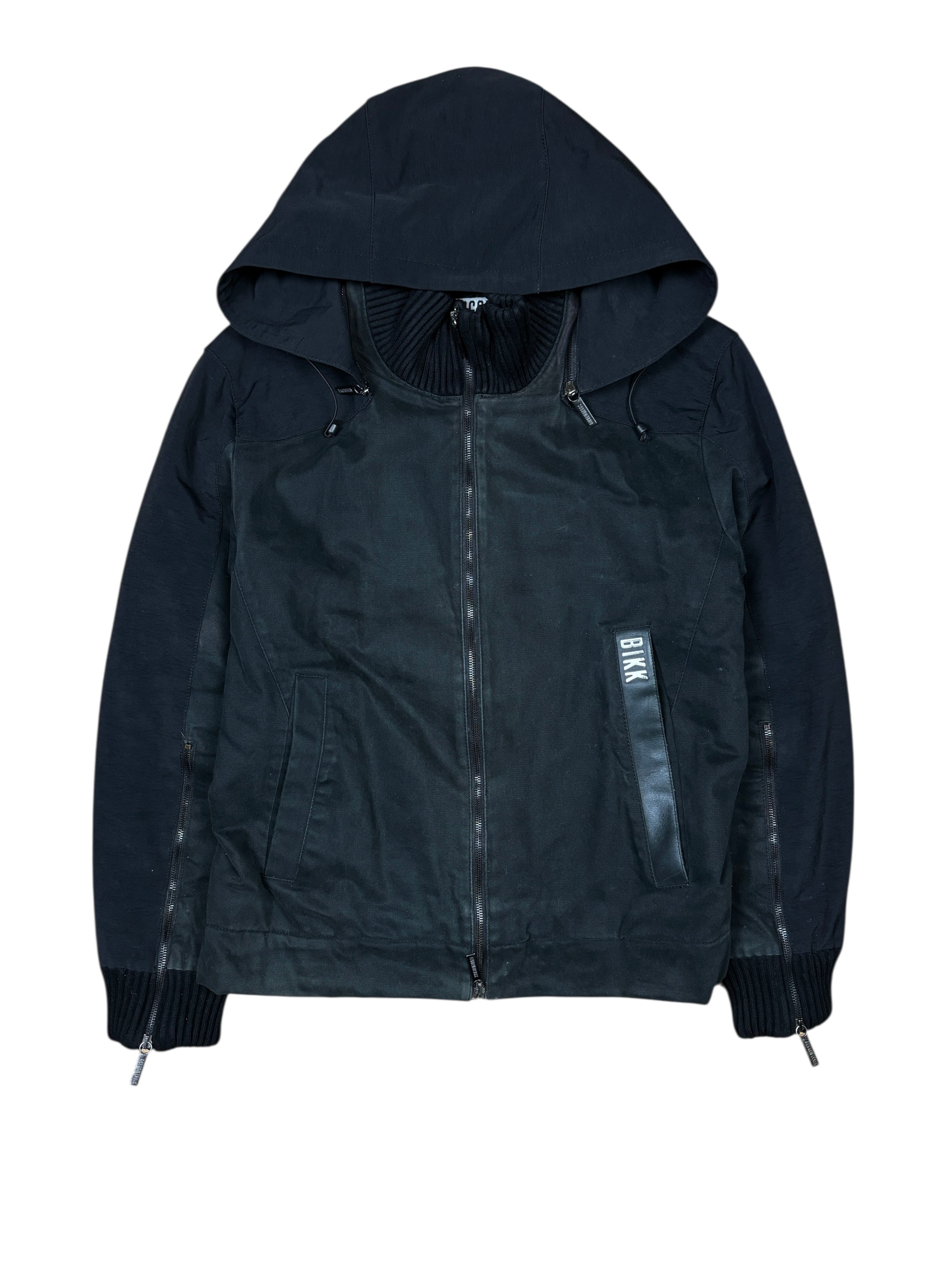 Dirk Bikkembergs Multi Panel Hooded Jacket