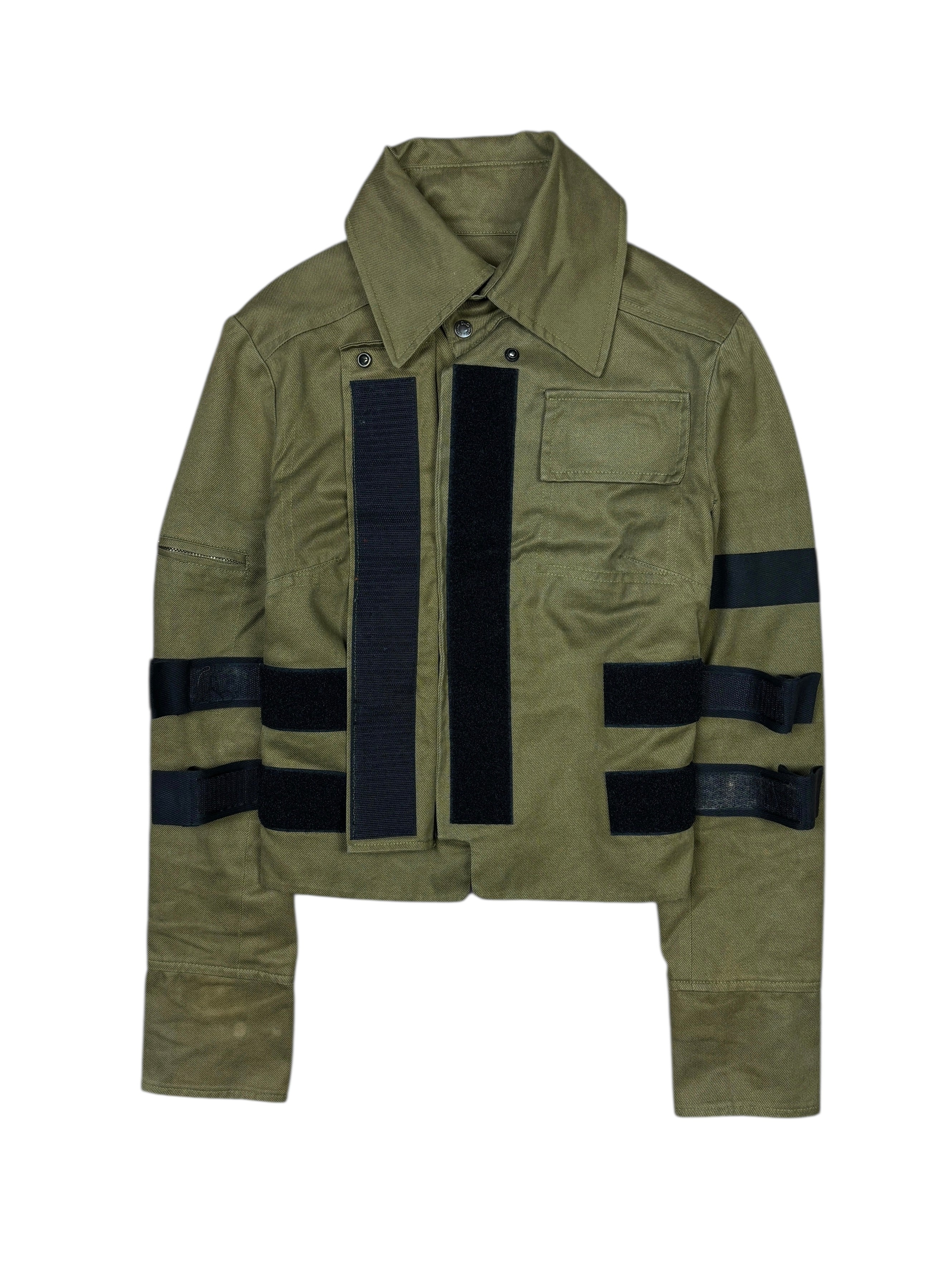 2000s Dolce & Gabbana Cropped Bondage Jacket