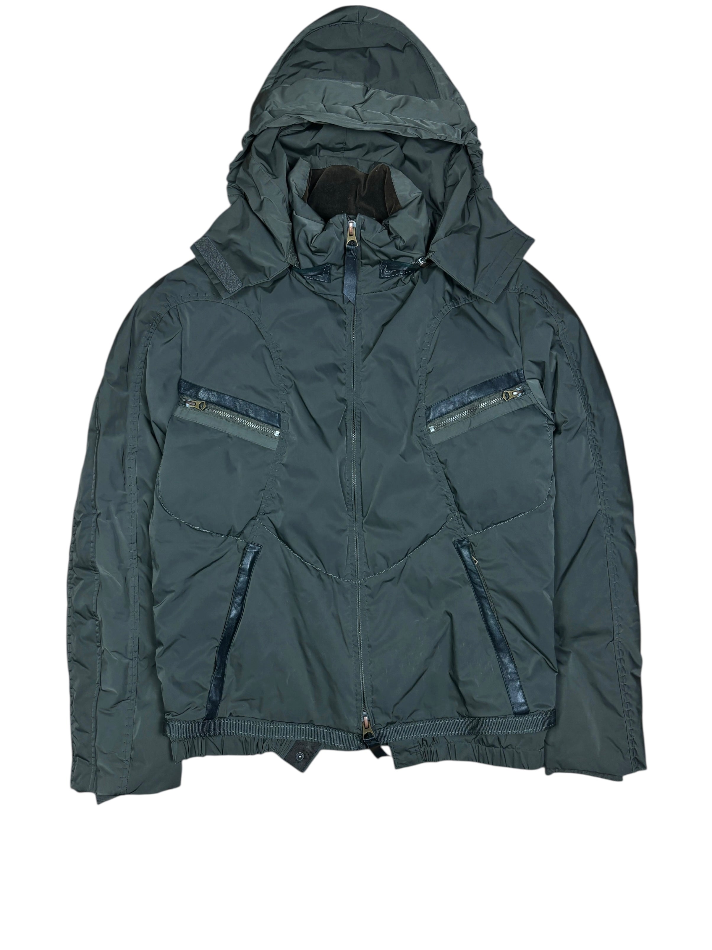 Marithé François Girbaud Technical Down Puffer Jacket