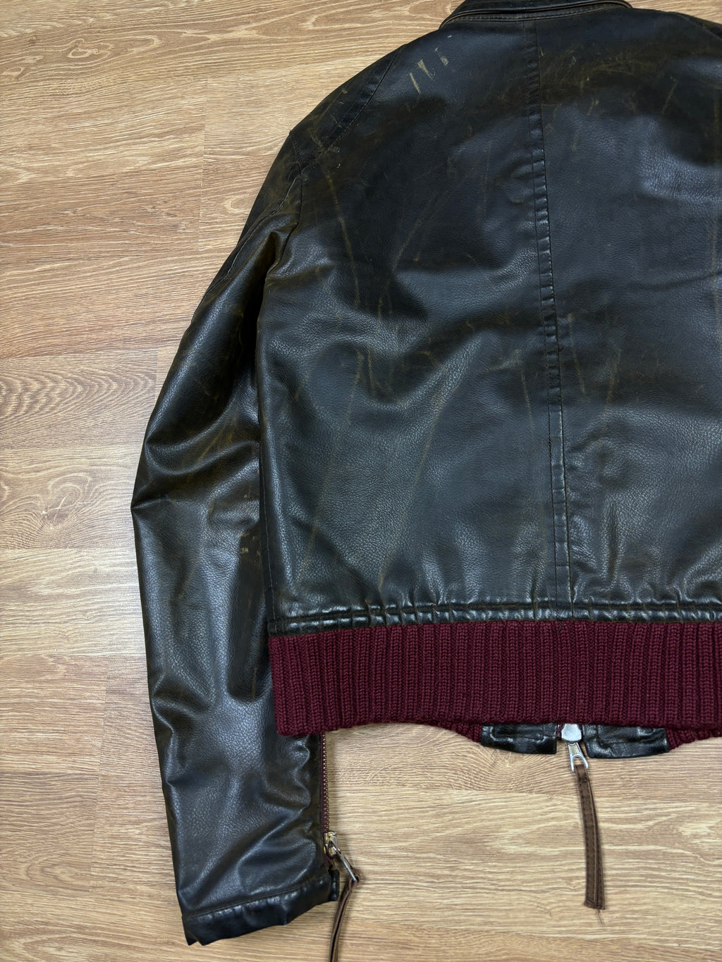 Dsquared2 AW2003 Runway Multi-Zip Bomber Jacket