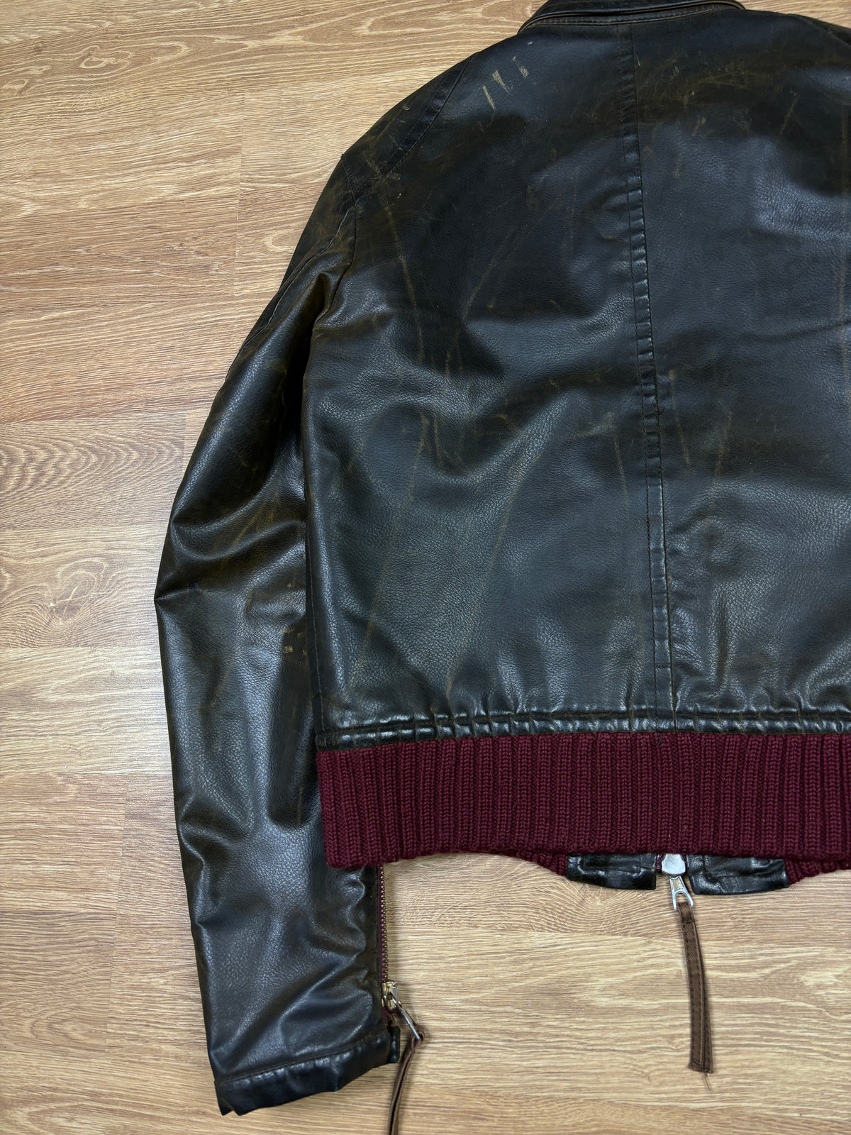 Dsquared2 AW2003 Runway Multi-Zip Bomber Jacket